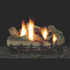 24" Canyon Ceramic Logs, 24" Harmony Ember Bed Vent Free (Millivolt/Pilot) - Empire
