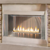 36" Loft Series Vent Free Outdoor Stainless Steel Fireplace with Remote (Electronic Ignition) - Empire