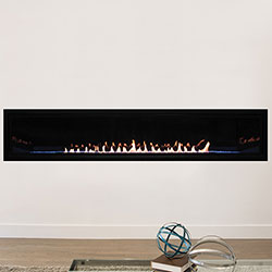 72" Boulevard Contemporary Linear Vent Free Fireplace, Remote (Electronic Ignition) - Empire Comfort Systems