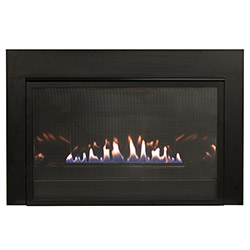 30" Loft Series Vent Free Fireplace Insert, Metal Surround (Millivolt/Pilot) - Empire Comfort Systems