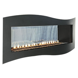 48" Boulevard Contemporary Curved Vent Free See-Thru Fireplace (Millivolt/Pilot) - Empire Comfort Systems 48 Boulevard Contemporary Curved Vent Free See-Thru Fireplace (Millivolt/Pilot) - Empire Comfort Systems