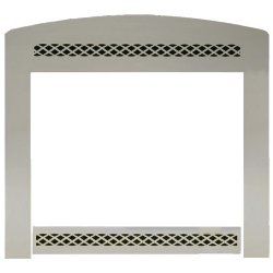Classic Arched Front with Lower Control Door Black - Monessen