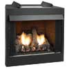 32" Breckenridge Premium Flush Face Vent Free Firebox, Banded Ceramic Fiber Brick Liner - Empire