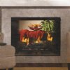36" Breckenridge Premium See-Thru Louvered Face Fire Box - Empire