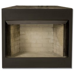 36" Universal Vent Free Radiant Clean Face Circulating Firebox, Refractory Brick Liner - Monessen