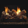 18" Rock Creek Multi-Sided Refractory Logs, 18" Slope Glaze Vent Free/Vented Burner (Millivolt/Pilot) - Empire Comfort Systems