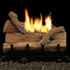 30" Whiskey River Refractory Logs, 30" Contour Vent-Free Variable, Manual Burner - Empire