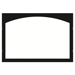 Arch Hinge Door Frame - Black - Empire Comfort Systems
