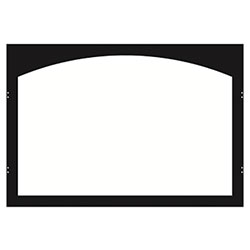 Arch Hinge Door Frame - Black  - Empire Comfort Systems