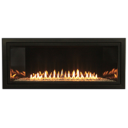 36" Boulevard Contemporary Linear Vent Free Fireplace, Remote (Electronic Ignition) - Empire Comfort Systems