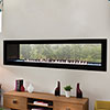 60 Boulevard See-Thru Contemporary Linear Vent Free Fireplace, Remote (Electronic Ignition) - Empire Comfort Systems
