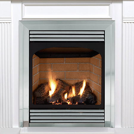 24" Vail Vent Free Fireplace 10k Btu (Millivolt/Pilot) - Empire