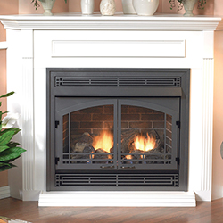 36" Vail Premium Vent Free Fireplace (Electronic Ignition) - Empire Comfort Systems
