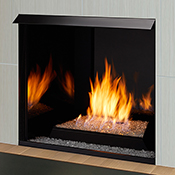 30" Lyric Contemporary Glass Vent Free Burner (Millivolt/Pilot) - Monessen
