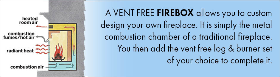 Vent Free Fireboxes