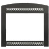 32" Classic Arched Front with Lower Control Door, Black - Monessen