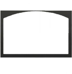 32" Classic Cabinet Door Frame, Black - Monessen