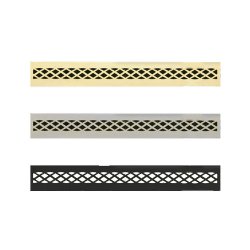 42" Classic Filigree Panels, Black - Monessen