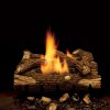 18" Mountain Oak Refractory Logs with 18" EYF Vent Free Burner (Millivolt/Pilot) - Monessen