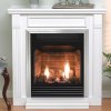 24" Vail Vent Free Thermostatic Fireplace (Manual/Pilot) - Empire Comfort Systems