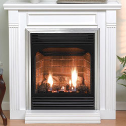 24" Vail Vent Free Fireplace (Millivolt/Pilot) - Empire Comfort Systems